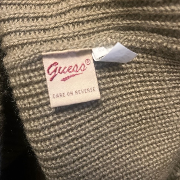 Guess sportswear Vintage 90’s vest size medium 100% Wool - Picture 3 of 9